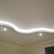 Двухуровневый потолок с подсветкой 4