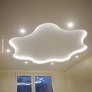 Двухуровневый потолок с подсветкой 5