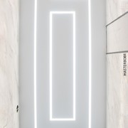 Световые лини на профиле flexy в ванной 6